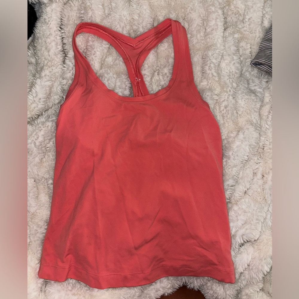 Lululemon Cool Racerback Nulu Tank Top- Guava Pink